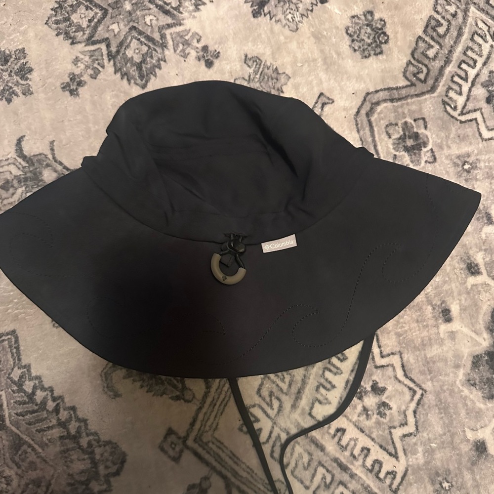 Columbia Omni-shield Black Wide-Brim Hat